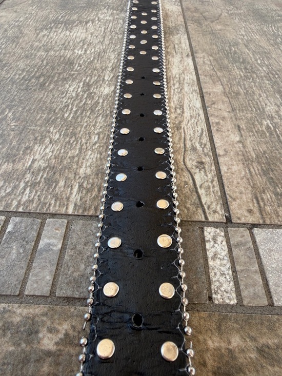 Authentic Blazin Roxx by Nocona Belt Co. - Western rhinestone belt black main image 9